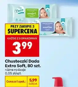 Biedronka Polsko Chusteczki Dada Extra Soft nabídka