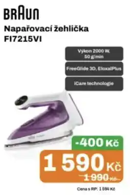 Expert Braun napařovací žehlička FI7215VI nabídka
