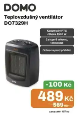 Expert Domo teplovzdušný ventilátor do7329h nabídka
