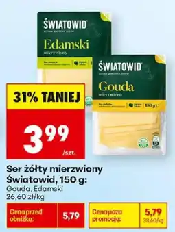 Biedronka Polsko Światowid ser żółty mierzwiony nabídka