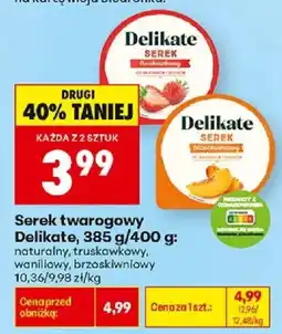 Biedronka Polsko Delikate serek nabídka