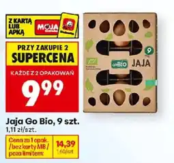 Biedronka Polsko Jaja Go Bio nabídka