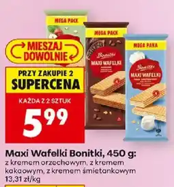 Biedronka Polsko Bonitki Maxi Wafelki nabídka