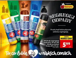 Biedronka Polsko Zosia worki na smieci nabídka