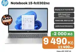 Expert hp Notebook 15-fc0302nc nabídka