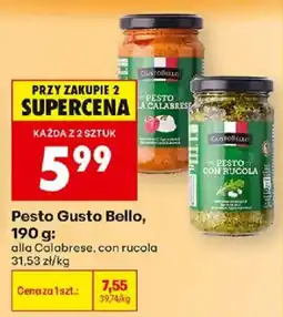 Biedronka Polsko Pesto Gusto Bello nabídka