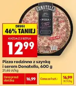 Biedronka Polsko Donatello pizza rodzinna z szynką i serem nabídka