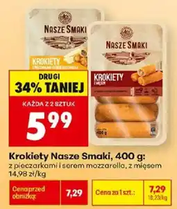 Biedronka Polsko Nasze Smaki krokiety nabídka