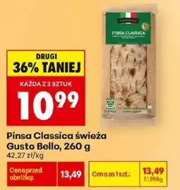 Biedronka Polsko Gusto Bello Pinsa Classica nabídka