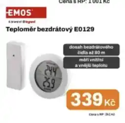 Expert Emos teploměr bezdrátový E0129 nabídka