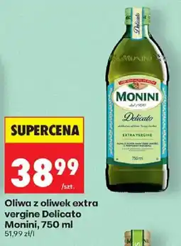 Biedronka Polsko Monini oliwa z oliwek extra vergine Delicato nabídka