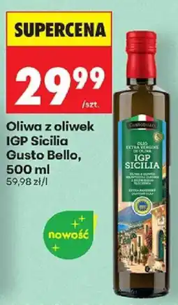 Biedronka Polsko Gusto Bello oliwa z oliwek IGP Sicilia nabídka