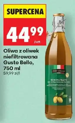 Biedronka Polsko Gusto Bello oliwa z oliwek niefiltrowana nabídka