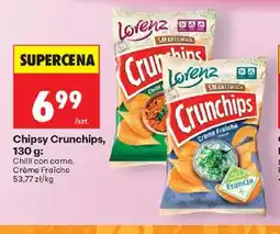 Biedronka Polsko Lorenz chipsy crunchips nabídka