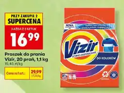 Biedronka Polsko Vizir proszek do prania nabídka