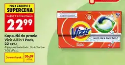Biedronka Polsko Vizir kapsulky do prania All in 1 Pods nabídka