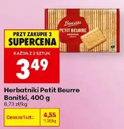 Biedronka Polsko Bonitki herbatniki petit beurre nabídka