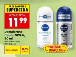 Biedronka Polsko Nivea dezodorant roll-on nabídka