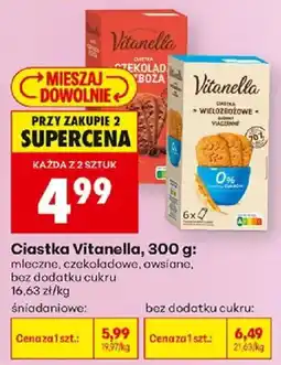 Biedronka Polsko Vitanella ciastka nabídka