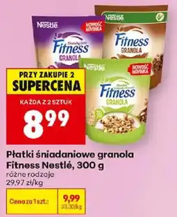 Biedronka Polsko Fitness granola nabídka