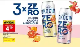 Biedronka Polsko Okocim 3xZero nabídka
