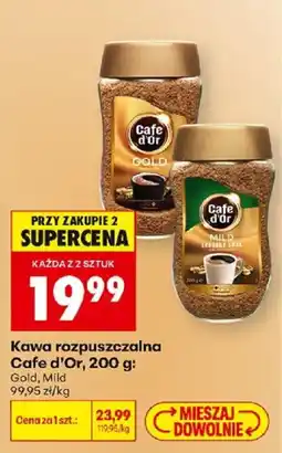 Biedronka Polsko Cafe d'Or kawa rozpuszczalna nabídka