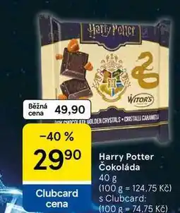 Tesco Harry Potter Čokoláda nabídka