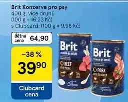 Tesco Brit Konzerva pro psy nabídka