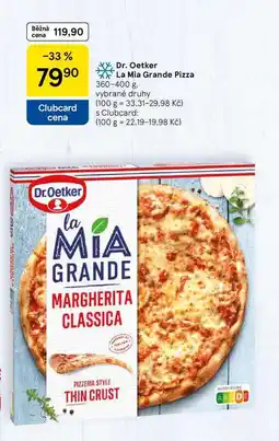 Tesco Dr. Oetker La Mia Grande Pizza nabídka