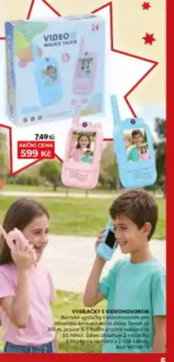 Wiky Video walkie talkie nabídka