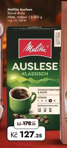 TRAVEL FREE Melitta Auslese Různé druhy Mletá, zrnková nabídka