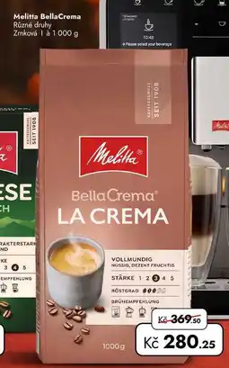TRAVEL FREE Melitta BellaCrema Zrnková nabídka