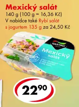 CBA Gastro mexický salát nabídka