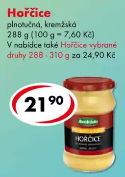 CBA Avokádo hořčice nabídka