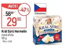 Globus Král Sýrů Hermelín nabídka
