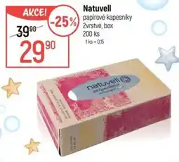 Globus Natuvell papírové kapesníky nabídka