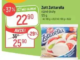 Globus Zott Zottarella nabídka