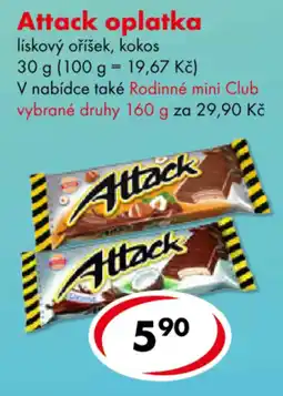 CBA Attack oplatka nabídka