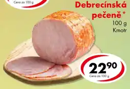 CBA Kmotr debrecínská pečeně nabídka