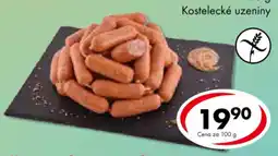 CBA Kostelecké uzeniny nabídka