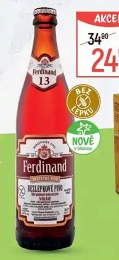 Globus Ferdinand bezlepkové pivo nabídka