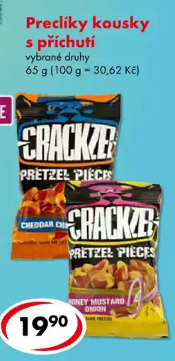 CBA Crackze kousky s příchutí nabídka