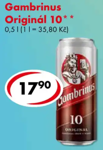 Gambrinus Original 10