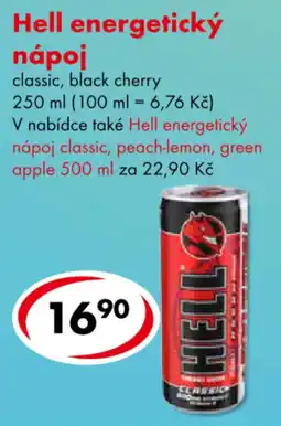 CBA Hell energetický nápoj classic, black cherry nabídka