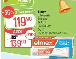 Globus elmex zubní pasta nabídka