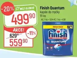 Globus Finish kapsle do myčky nabídka