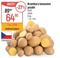 Globus Brambory konzumní pozdní žluté volné nabídka