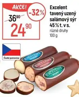 Globus Excellent tavený uzený salámový sýr nabídka