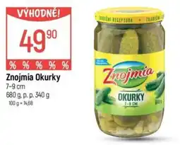 Globus Znojmia Okurky nabídka