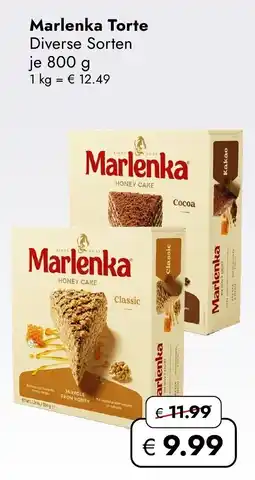 TRAVEL FREE Marlenka torte nabídka
